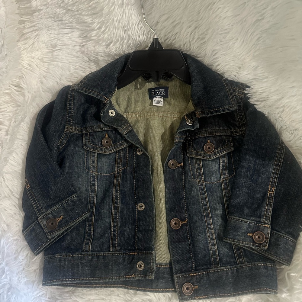 The Children's Place Dark Denim Jean Jacket